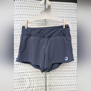 HOTWORX Women's Shorts-Graphite Gray-Medium